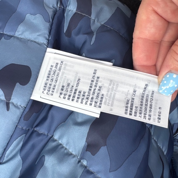 ABERCROMBIE KIDS Double Breasted Pea Coat Camo (13-14) - Picture 6 of 7